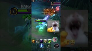 Heran gw Masalah Sinyal LAG BRUTAL ini game Gak Pernah Beres 😡👍 #mlbb