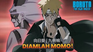 AKHIRNYA MOMOSHIKI MUNCUL DICHAPTER 11 DAN 12 BORUTO TWO BLUE VORTEX KARENA KARMA BORUTO