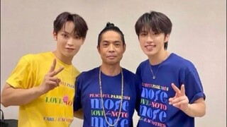 JPOP JO1 SHO & JUNKI With Toshinobu Kubota at Peaceful Park