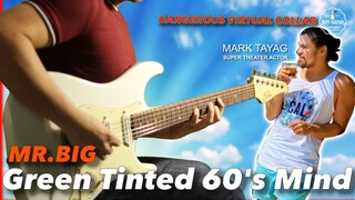 Green Tinted Sixties Mind Mr  Big Super Collab Mark Tayag cover with lyrics