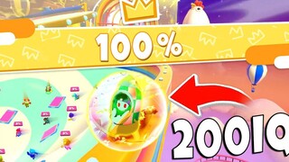 28 นาที 200 IQ PLAYS & TRICKS ใน Fall Guys