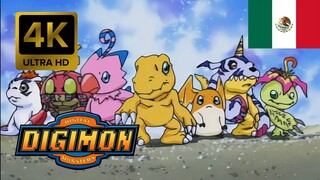 Digimon Adventure Opening |Español Latino| [4K 60FPS AI Remastered]