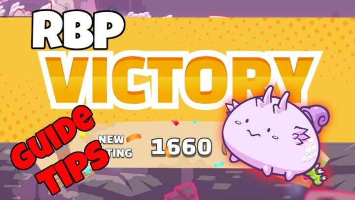 HOW TO HAVE HIGH WINRATE ON ARENA RBP GAMEPLAY SEASON 19 AXIE INFINITY