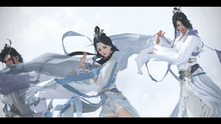 【剑三MMD】蓬莱二周年·贺（星演伞娘丨入门伞爹丨凌绝伞爹）