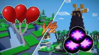 Balloons Vs Ender Pearls Roblox Bed Wars