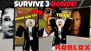 SUSAH BANGET! AKU HARUS SURVIVE 3 ROUND DI ROBLOX EVADE!