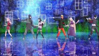 Butterfly of the Right Shoulder【NARUTO MMD】NARUHINA*SASUSAKU*SAIINO