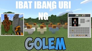 Ibat Ibang Uri ng Golem (Oak,Quartz,Glass Golem and more!)