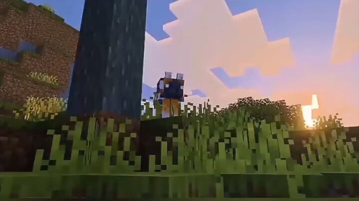 The Silent Predator: Minecraft Survival Story 🐺 #Shorts