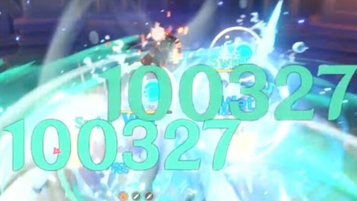 Demage Kazuha Sampe 100.000?  | GENSHIN IMPACT INDONESIA