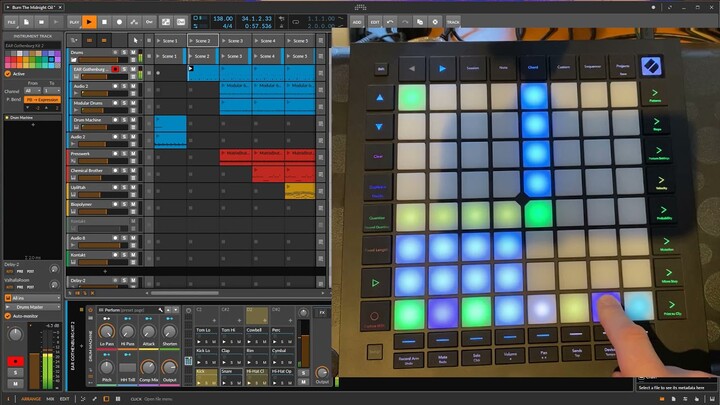 Launchpad - New features for Bitwig Studio - DrivenByMoss 11.5 - 11.7