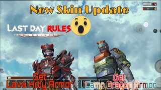 Get New Skin Armor New Update Last Day Rules: Survival