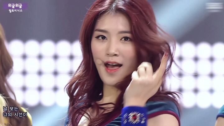 【4K LIVE】Hello Venus - Wiggle Wiggle (150104)