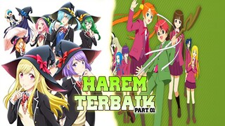 10 Rekomendasi Anime Harem Terbaik Yang Bikin Sakit Hati - PART 01