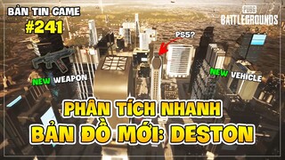 HÉ LỘ NHỮNG THÔNG TIN ĐẦU TIÊN VỀ BẢN ĐỒ PUBG MỚI NHẤT: DESTON ! Nam Art