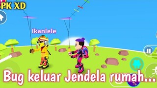 Bug keluar dari jendela rumah di PK XD update terbaru~Bug keren di PK XD