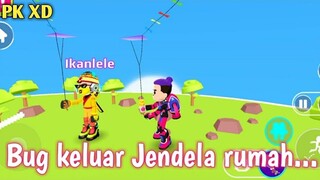 Bug keluar dari jendela rumah di PK XD update terbaru~Bug keren di PK XD