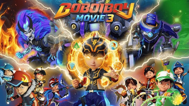 #KompetisiKreasiUnggahan6 BOBOIBOY MOVIE 3 ⚡ Pertarungan Galaksi Dimulai!