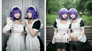 Kaede x Suzu Cosplay 💜💜
