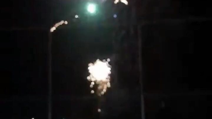 Ground zero Marawi city 🌆 fireworks 🎆