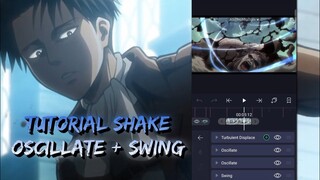 Tutorial Shake Oscillate + Swing || Alight Motion Tutorial