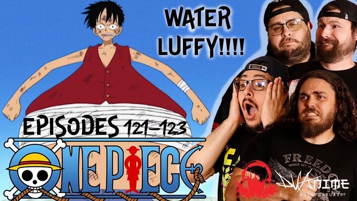 BAND REACTS: ONE PIECE EP 121-123 REACTION | FIRST TIME WATCHING ONE PIECE ANIME | REMATCH!