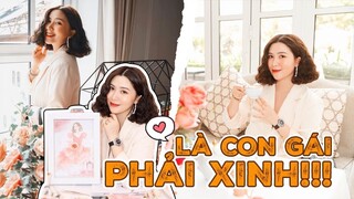 GRWM / Lên đồ cùng mẹ Cam, đi event ở Sài Gòn Vlog 190