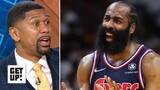 GET UP| James Harden isn't a player class to carry a team by himself - Jalen Rose on Heat beat 76ers