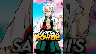 Sanemi's Scars are his Secret Weapons! Demon Slayer Explained #demonslayer #shorts
