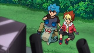 In the seventh part of Yu-Gi-Oh, he reached the peak of his power, defeated the protagonist and smas