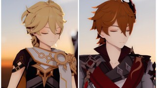 [Genshin Impact MMD] Selangkangan Dadalia/Kuga terbakar