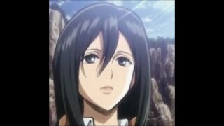 When Mikasa spits at Eren