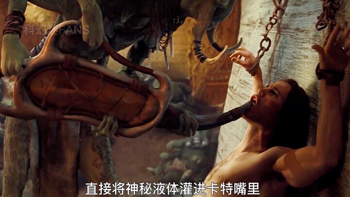 A man accidentally time-travels to Mars and is raised as a child by alien creatures!