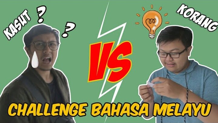 CHALLENGE BAHASA MELAYU YANG KALAH TERIAK " I LOVE U MIRA FILZAH" !!!