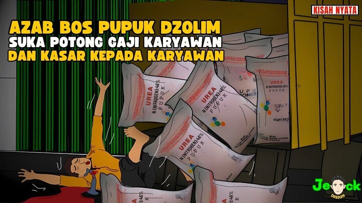 AZAB BOS PUPUK DZOLIM YANG SUKA POTONG GAJI KARYAWAN  SINETRON AZAB