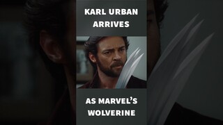 Karl Urban Wolverine Checks Out His New Adamantium Claws