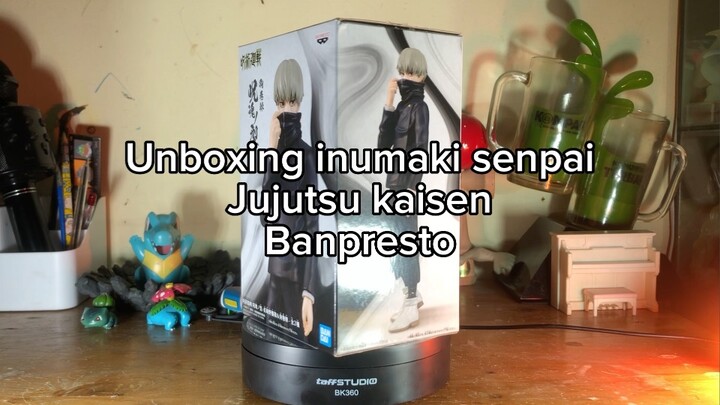 Unboxing banpresto inumaki toge!!