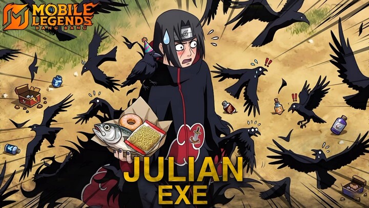 JULIAN EXE - ITACHI UCHIHA SKIN - MOBILE LEGENDS - MLBB