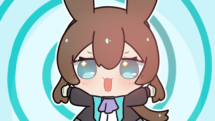 Amiya berputar-putar terus~