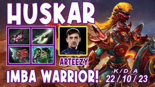 Arteezy Huskar Hard Carry Highlights Gameplay with 22 KILLS | IMBA WARRIOR! | Dota 2 Expo TV