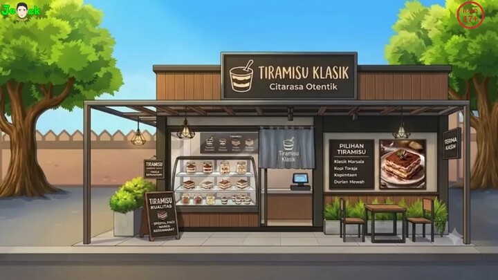 AZAB PENJUAL TIRAMISU CURANG MODUS GIVEAWAY PALSU UNTUK MENIPU PARA PEMBELI || ANIMASI AZAB