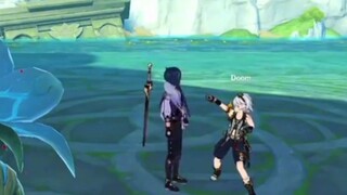 Kaia's exclusive sword grab action