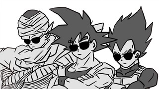 [Dragon Ball/Piccolo/Son Goku/Vegeta] (Tulisan Tangan) Jepit selangkangan besarmu