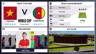 WORLD CUP Trong DLS21 | VIETNAM VS CAMEROON/ #BìnhLuậnTiếngViệt