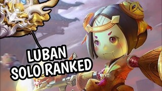 Solo Only Ranked! Akhirnya Grandmaster! Luban Rampage! | Honor of Kings
