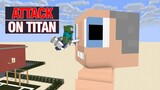 Monster School : ATTACK ON TITAN CHALLENGE - Minecraft Animation