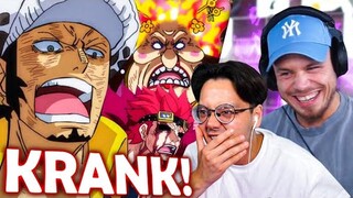 LAW & KID DREHEN DURCH - Raafey & @OnePieceTheoretiker REAGIEREN auf ONE PIECE ANIME
