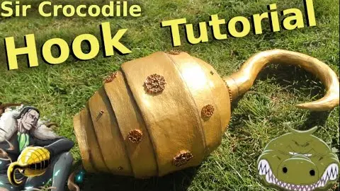 One Piece Sir Crocodile Cosplay Hook Tutorial Bilibili