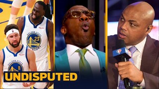 UNDISPUTED - "This young boy is kicking my a**'" Shannon & Chuck RIP Draymond & Klay after GS' loss