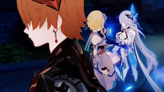 "Master! It's clearly me who's your only disciple...!"